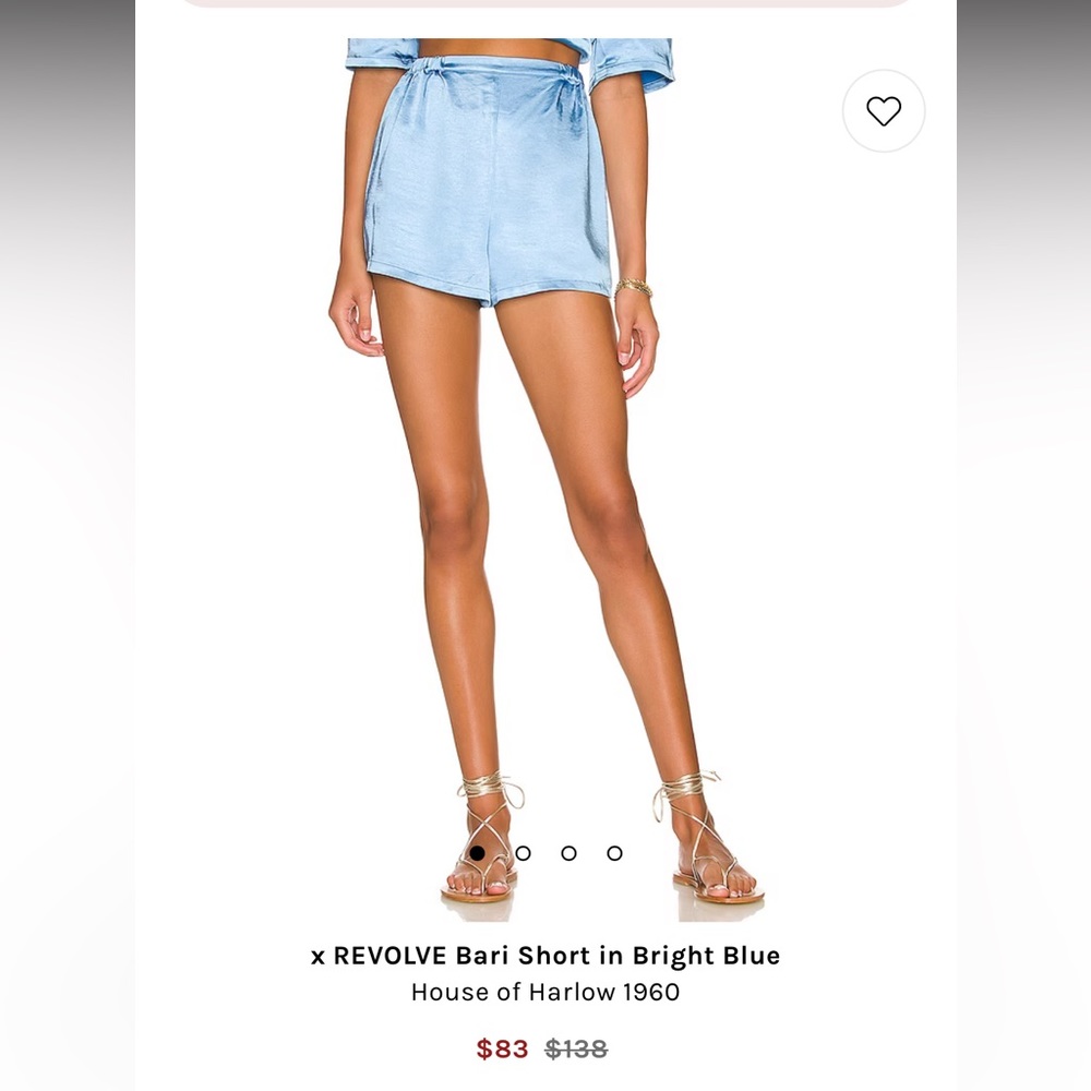 SOLD OUT House of Harlow 1960 Silk Shorts
